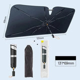 Protetor Solar Automotivo Retrátil para Para-brisas - AutoGuard